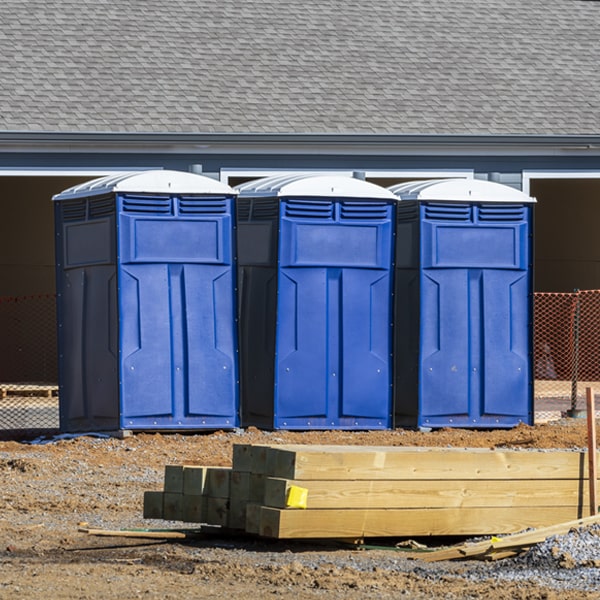 do you offer hand sanitizer dispensers inside the porta potties in Falkville AL